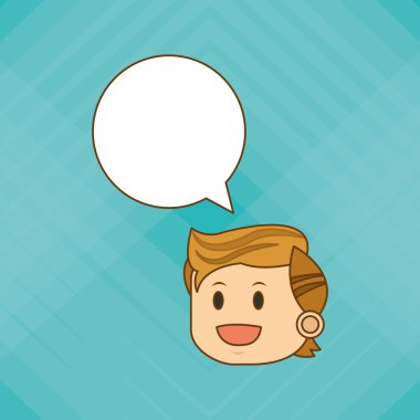 Düz resimde iş adamları tasarım, vektör çizgi film hakkında