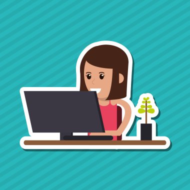 simge iş adamları, vektör tasarımı