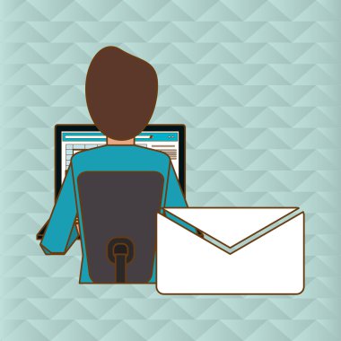 simge iş adamları, vektör tasarımı