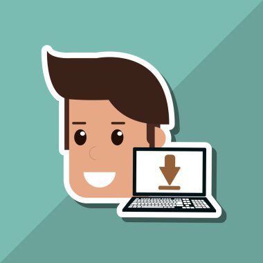 simge iş adamları, vektör tasarımı