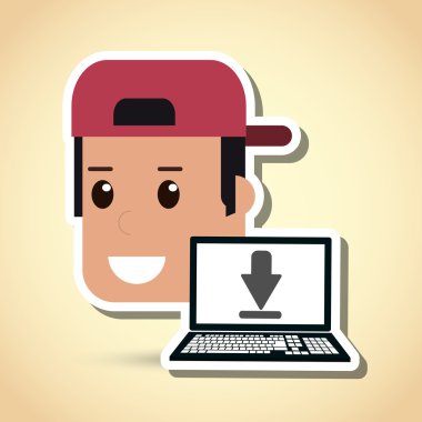 simge iş adamları, vektör tasarımı