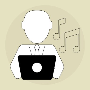 simge iş adamları, vektör tasarımı