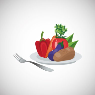 Sağlıklı gıda tasarım. Organik gıda. doğal ürün