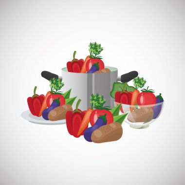 Sağlıklı gıda tasarım. Organik gıda. doğal ürün