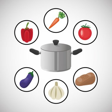 Sağlıklı gıda tasarım. Organik gıda. doğal ürün