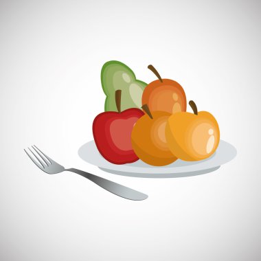 Sağlıklı gıda tasarım. Organik gıda. doğal ürün