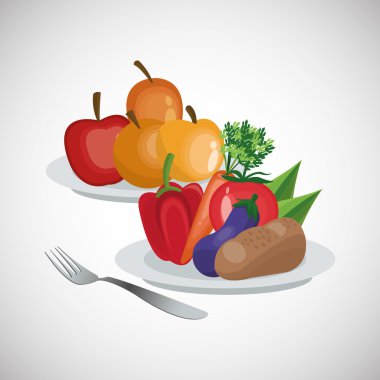 Sağlıklı gıda tasarım. Organik gıda. doğal ürün