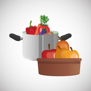 Sağlıklı gıda tasarım. Organik gıda. doğal ürün