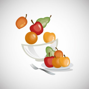 Sağlıklı gıda tasarım. Organik gıda. doğal ürün