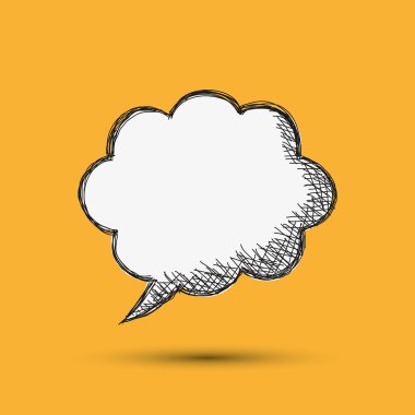 İletişim tasarımı. balonu simgesinin. konuşma ve çizgi roman kavramı