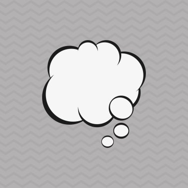 İletişim tasarımı. balonu simgesinin. konuşma ve çizgi roman kavramı