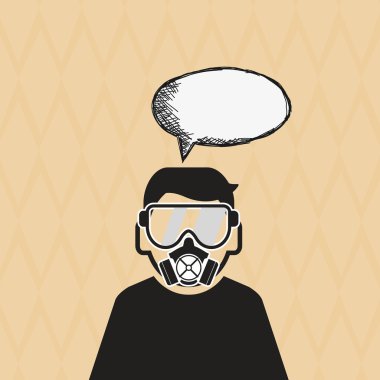 Endüstriyel güvenlik tasarım. Güvenlik simgesi. koruma kavramı