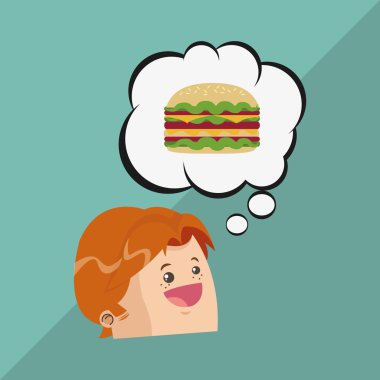 Sandviç tasarım. sağlıklı gıda kavramı. menü simgesini