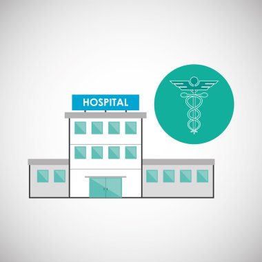 Hastane tasarım. Sağlıklı Merkezi. Acil durum kavramı