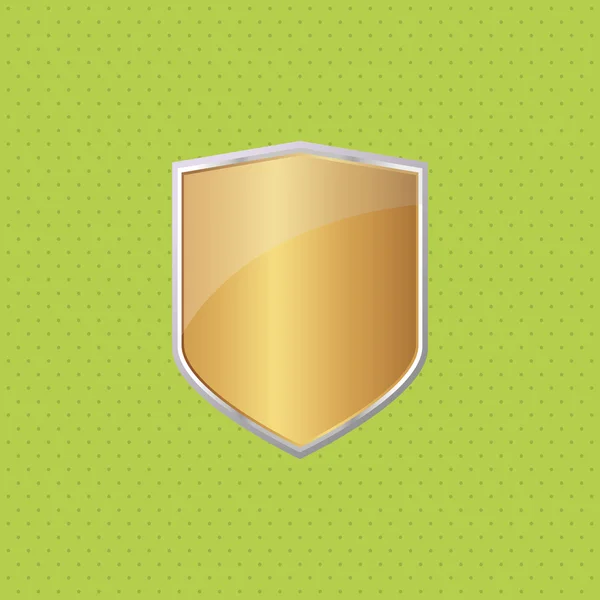 Sistema de seguridad. concepto de escudo. ilustración de advertencia — Vector de stock