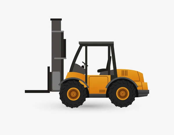 Onder bouw ontwerp. truck concept. reparatie pictogram — Stockvector