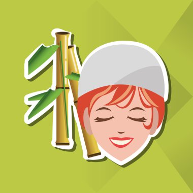 Spa merkezi tasarım, edita düz çizimi