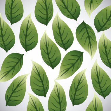 Tropikal tasarım bırakır. yaprak simgesi. doğal kavramı, vektör çizim