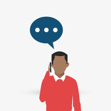 Sosyal Medya tasarım. Ortam simgesi. Teknoloji kavramı