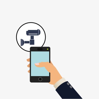 Sosyal Medya tasarım. Ortam simgesi. Teknoloji kavramı