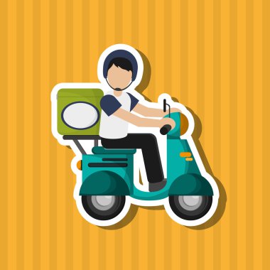 renkli teslim tasarım, vektör çizim