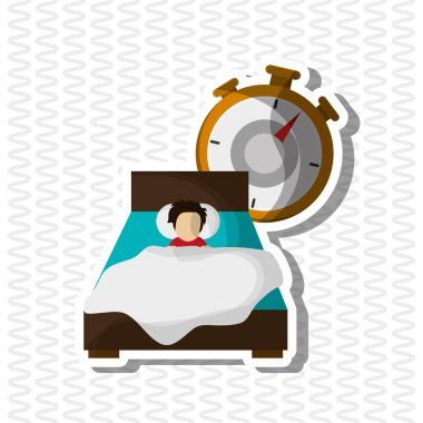 renkli dinlenme tasarım, vektör çizim