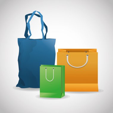Tasarım alışveriş. Alışveriş çantası simgesi. Satış konsepti
