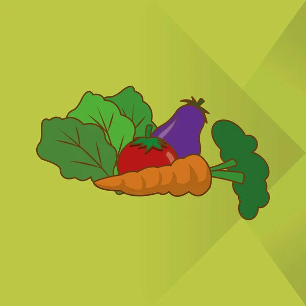 健康食品、 矢量设计、 食品和营养相关的插图 — 图库矢量图片