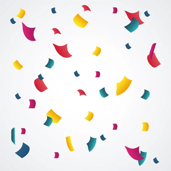 Joyeux anniversaire. icône confetti. concept de célébration — Image vectorielle