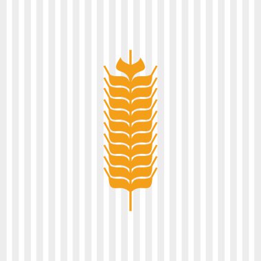 Buğday simgesi. tahıl tasarım. Tarım kavramı