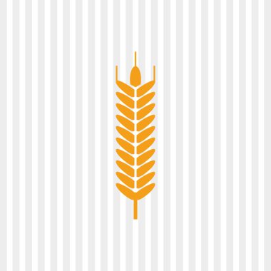 Buğday simgesi. tahıl tasarım. Tarım kavramı