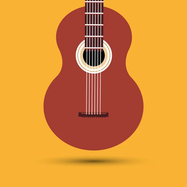 Music icon. Retro concept. Flat illustration, editable vector — Stock Vector