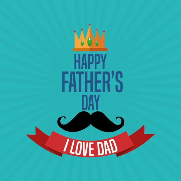 Babalar günü kavramı. kutlama tasarım. Tebrik simgesi