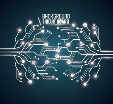 Devre kartı tasarım. teknoloji ve elektronik kavramı