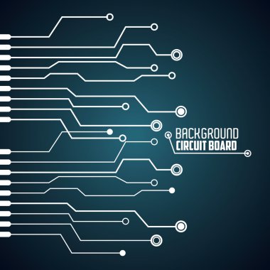 Devre kartı tasarım. teknoloji ve elektronik kavramı