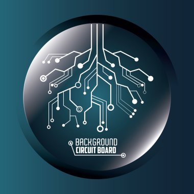 Devre kartı tasarım. teknoloji ve elektronik kavramı