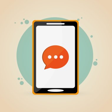 Teknoloji kavramı. ortam simgesi. iletişim kavramı