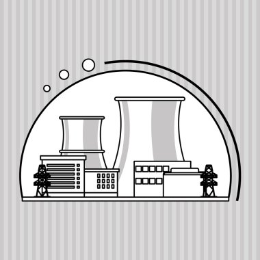 Endüstri tasarımı, bitki ve fabrika kavramı