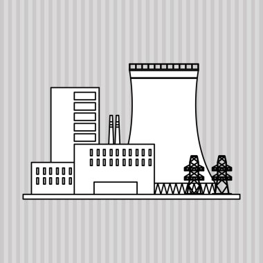 Endüstri tasarımı, bitki ve fabrika kavramı