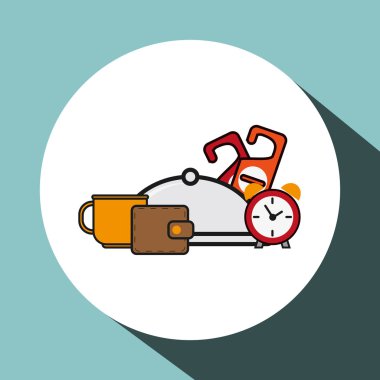 seyahat tasarım, düz illüstrasyon