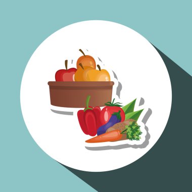 Sağlıklı gıda tasarım. Organik gıda. doğal ürün