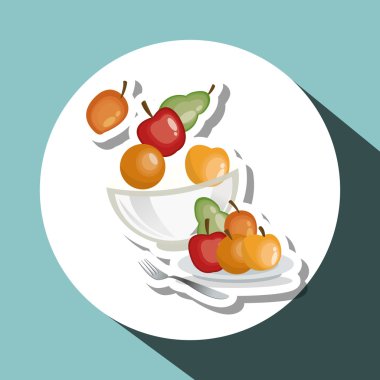 Sağlıklı gıda tasarım. Organik gıda. doğal ürün