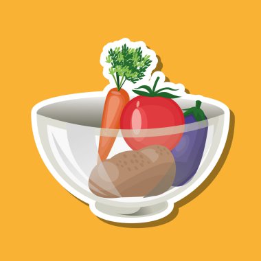 Sağlıklı gıda tasarım. Organik gıda. doğal ürün