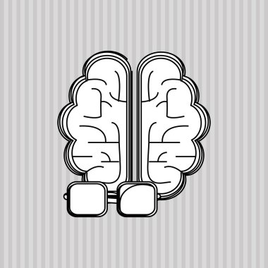 Düz resimde beyin tasarım hakkında