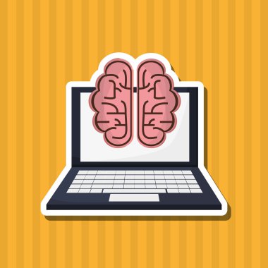 Düz resimde beyin tasarım hakkında