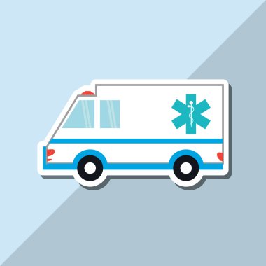 Düz resimde tıbbi bakım tasarım hakkında