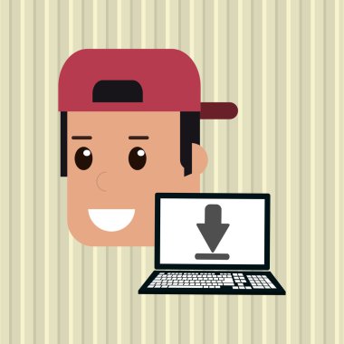 simge iş adamları, vektör tasarımı