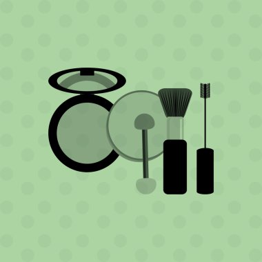 Tasarım yapmak. kozmetik simgesi. cilt bakım kavramı, vektör çizim