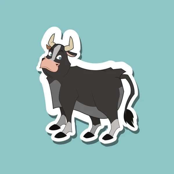 Boerderij ontwerp. dierlijke pictogram. natuur concept, vectorillustratie — Stockvector