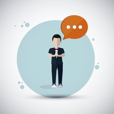 İş kavramı. akıllı telefon simgesi. iletişim kavramı